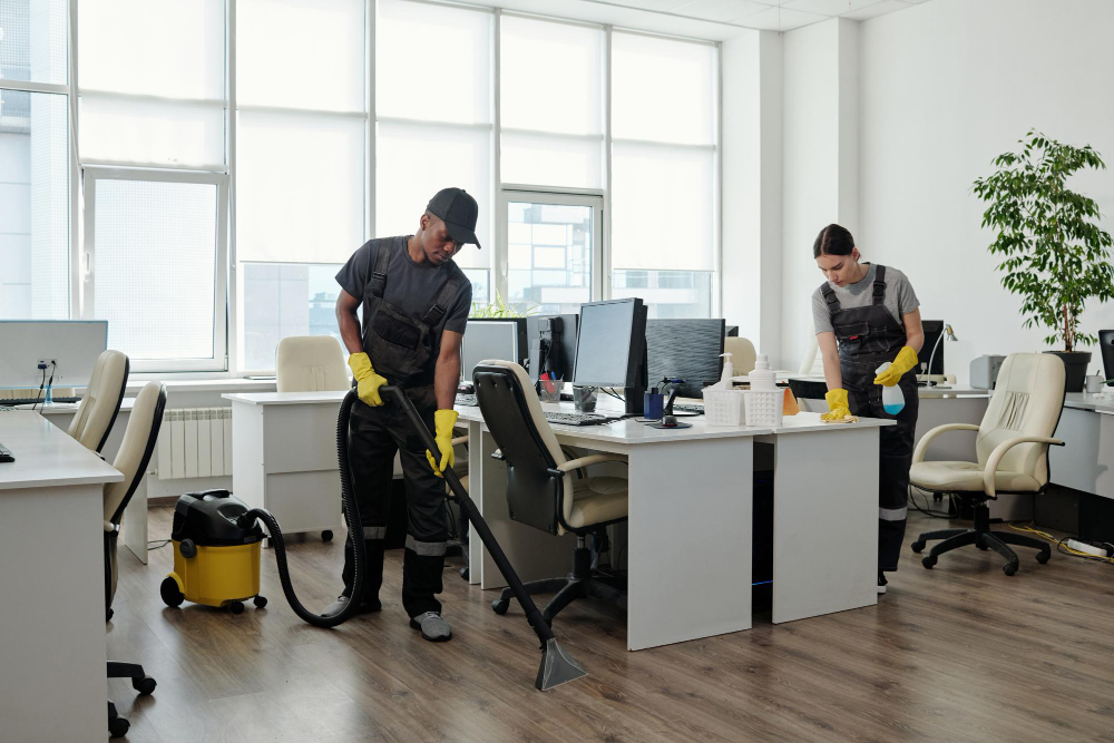 Tasks of the cleaning department for the Public Facilities Management Service